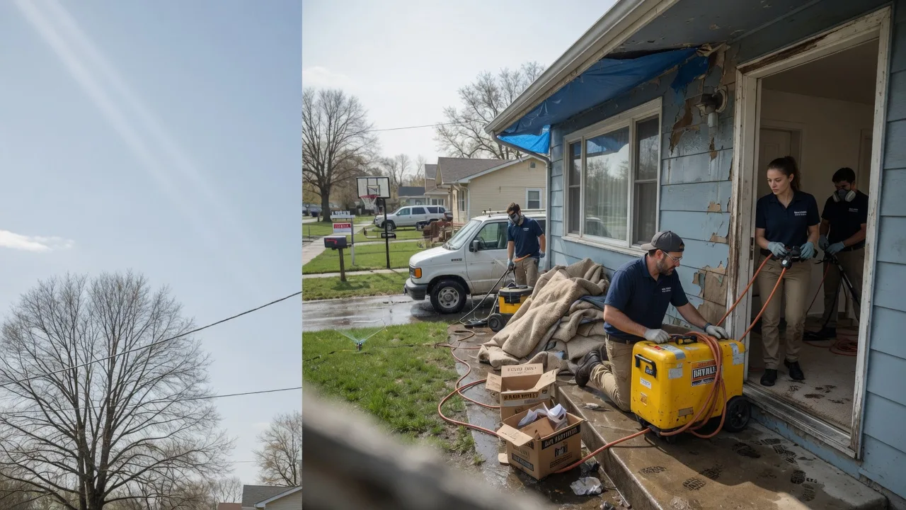 Basement Flood Cleanup in Lesterville, MO near me